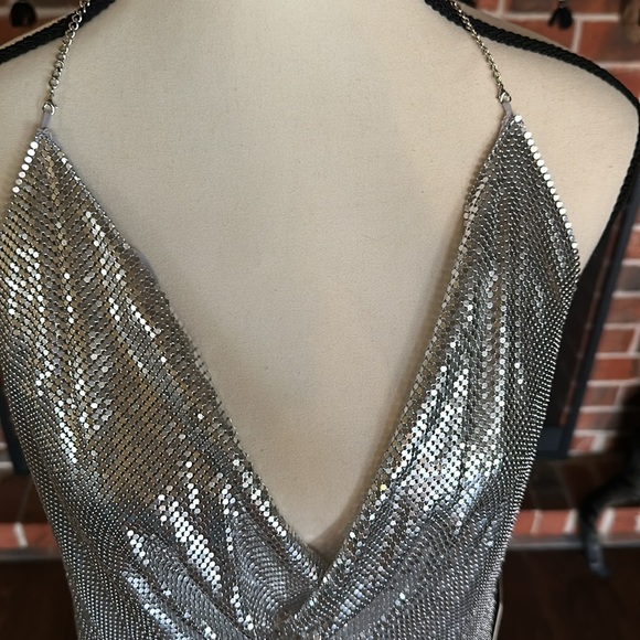 🪩New with tags, Express metallic mini dress🪩 - Picture 9 of 13